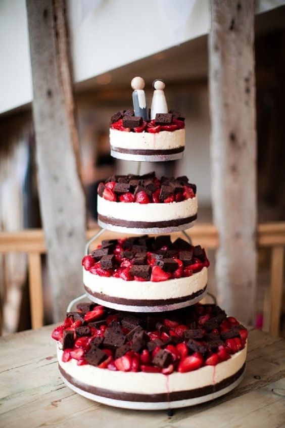 Saia da mesmice! 10 alternativas ao bolo de casamento tradicional