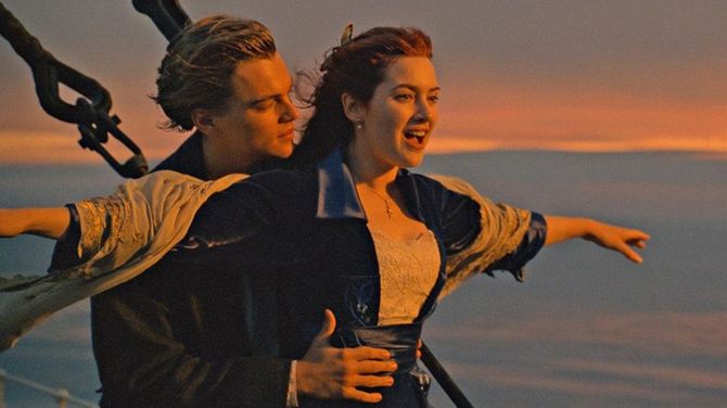 Kate Winslet en Titanic