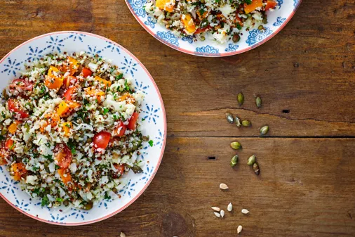 Mit Quinoa lassen sich viele leckere Gerichte kochen.