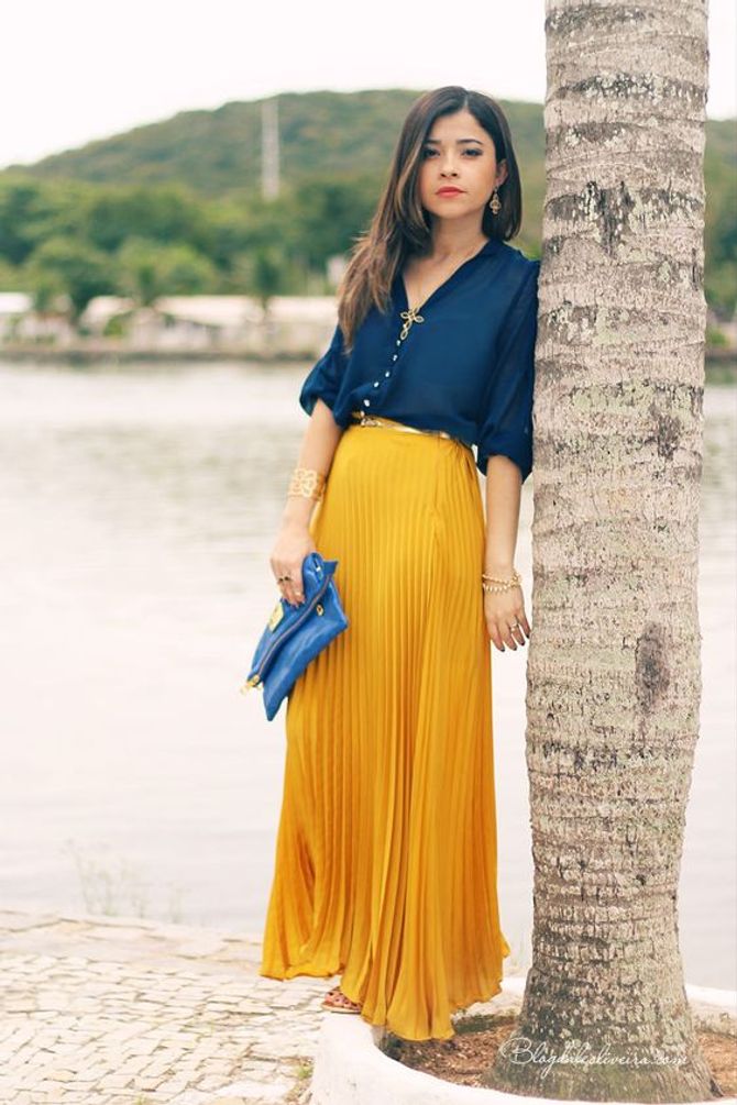 Como vestir amarelo