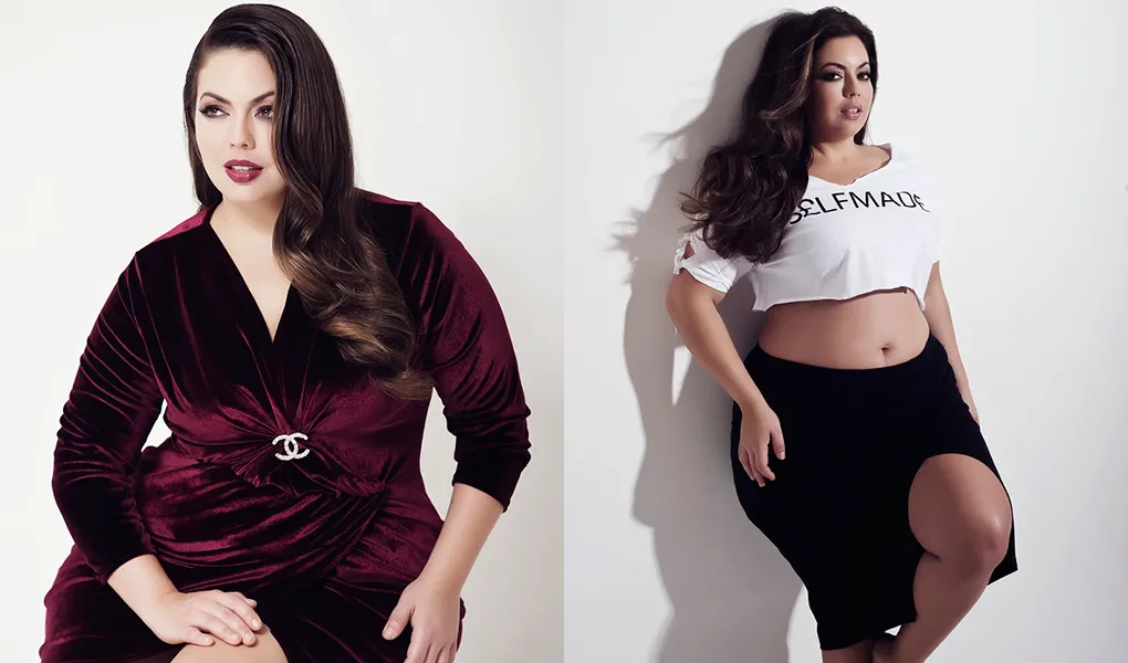 Fluvia Lacerda, la modelo plus size más famosa de Brasil