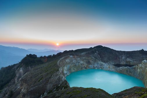 Lagos del volcán Kelimutu