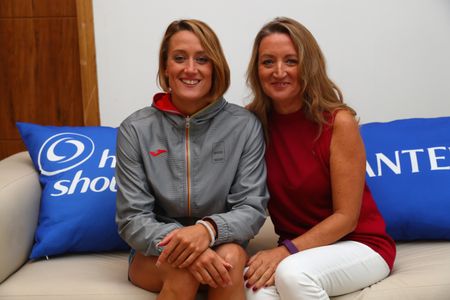 Mireia Belmonte y su madre, Paqui García