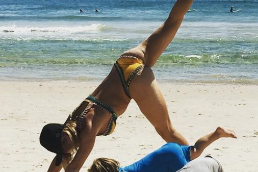 Elsa Pataky y su familia
