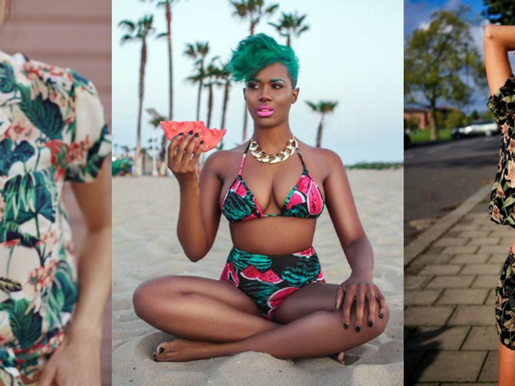 Estampa tropical: sugestões de looks e como usar estampa tropical