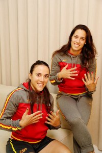 Helena Casas y Tania Calvo - Ciclismo en pista