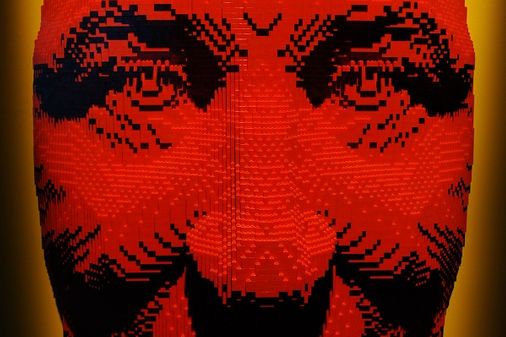 Escultura de Lego de Nathan Sawaya