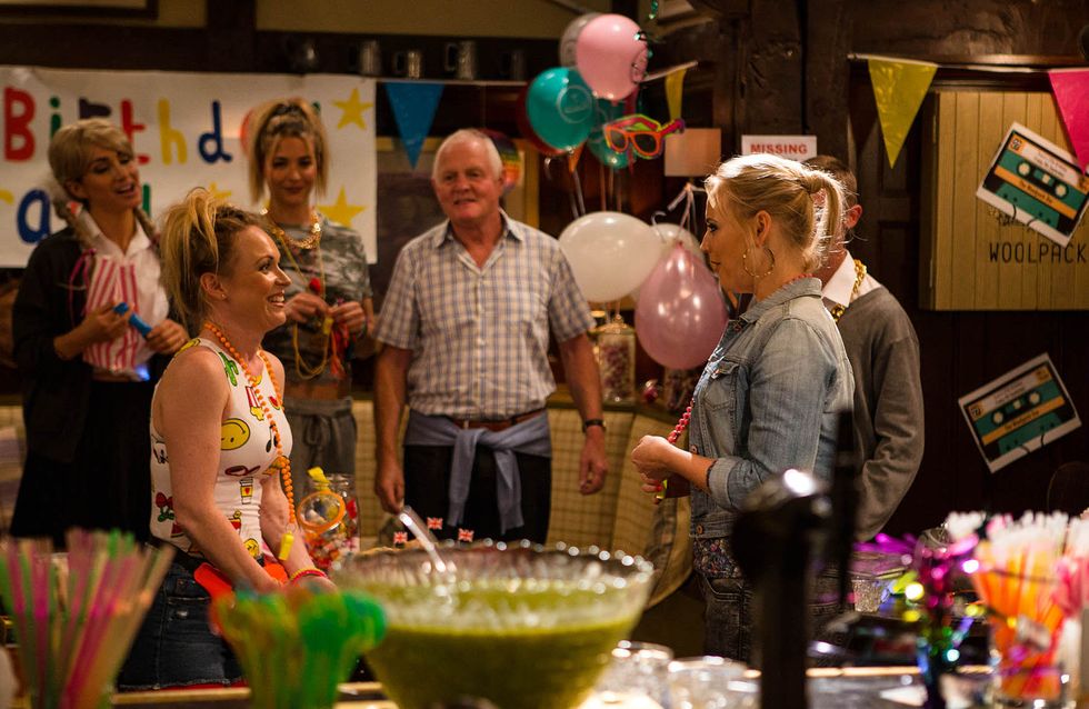 Emmerdale 09/9 Tracy Is Chuffed With Her Surprise