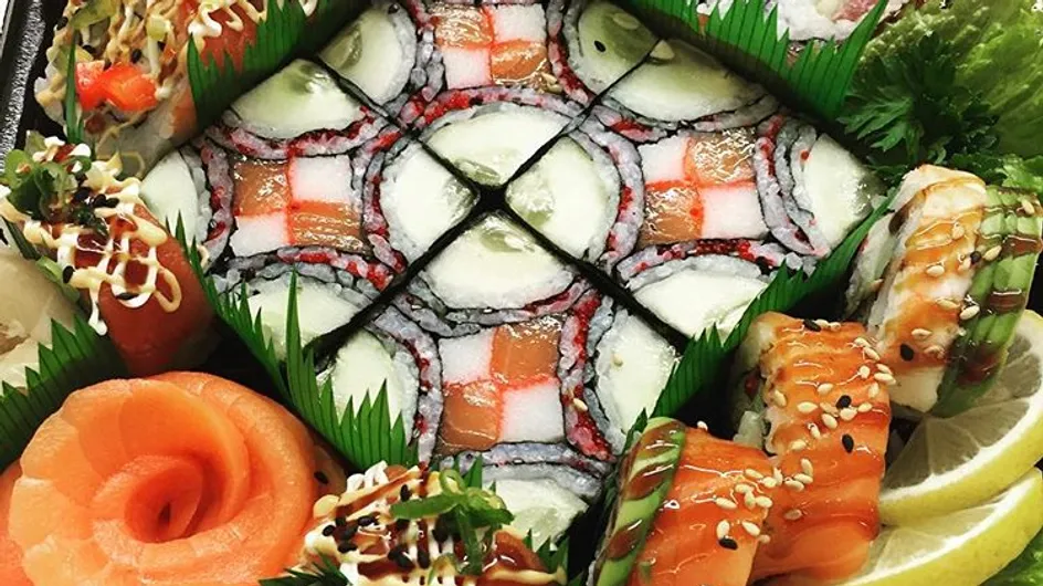 Mosaic sushi o cuando Japón empezó a convertir su comida en arte