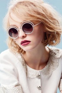 Lily Rose Depp para a Chanel
