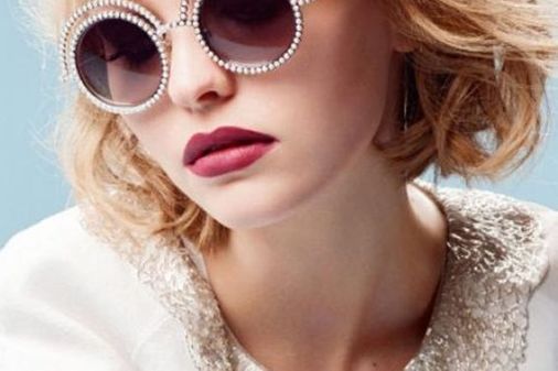 Lily Rose Depp para a Chanel