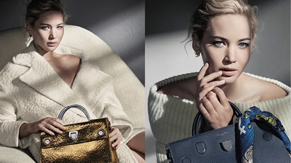 Jennifer Lawrence, beauté glaciale dans la nouvelle campagne Dior (Photos)