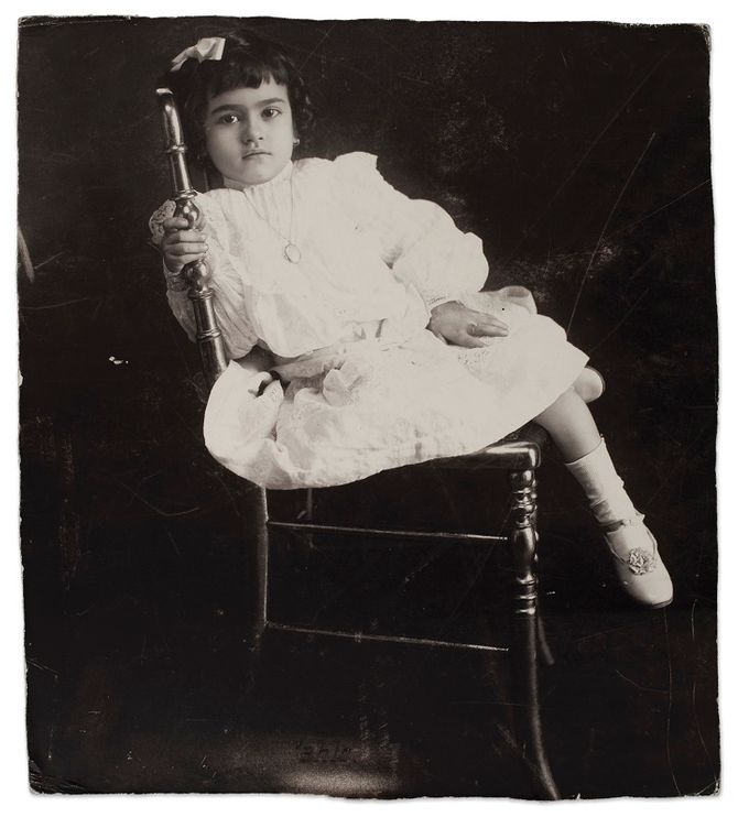 Frida Kahlo com 5 anos