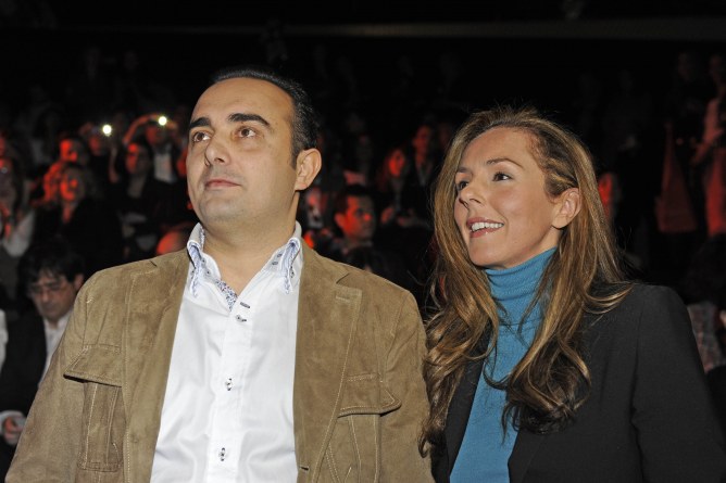 Rocío Carrasco y Fidel Albiac