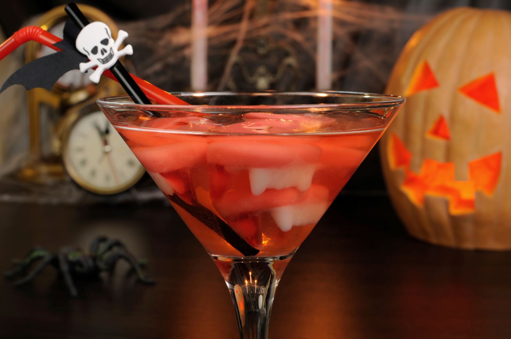 Cocktail d'Halloween fruité sans alcool : Recette de Cocktail d'H