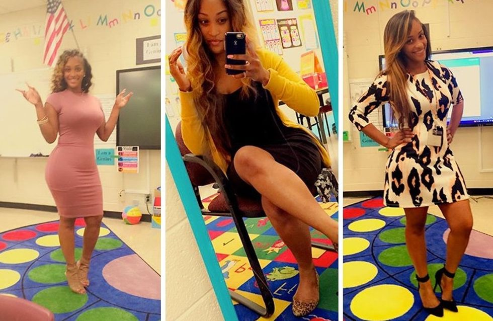 Patrice Brown Professeur Jugee Trop Sexy Dans Des Selfies En Classe