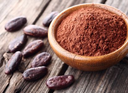 Cacao puro en polvo