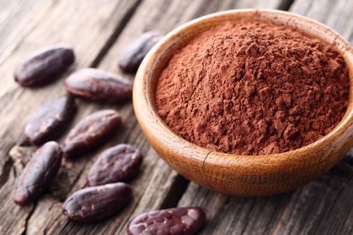 Cacao puro en polvo