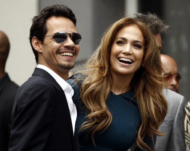 Jennifer Lopez y Marc Anthony