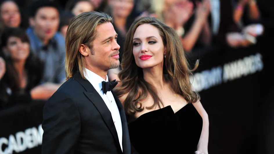 Angelina Jolie huye del trabajo para no coincidir con Brad Pitt