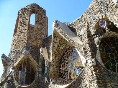 La colonia Güell, Barcelona