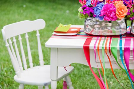Casamento com fitas