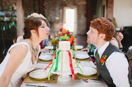 Casamento com fitas