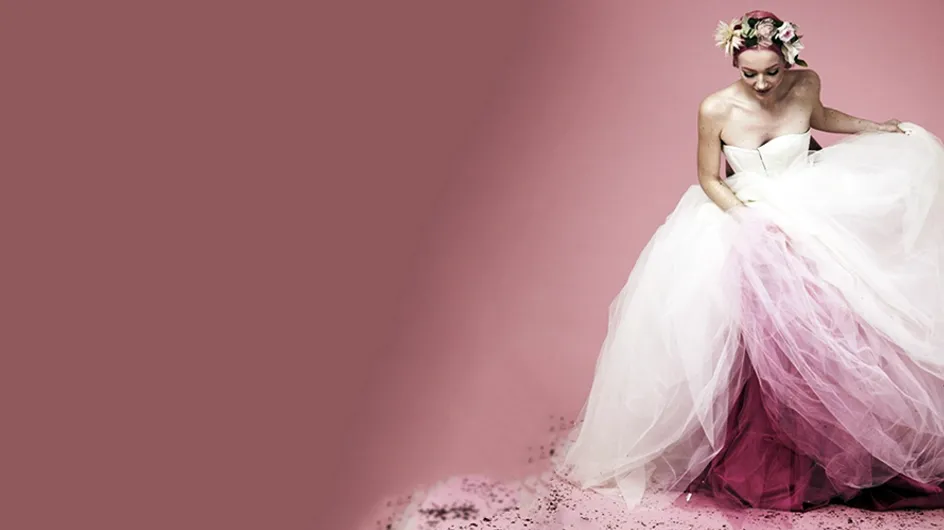 25 espectaculares vestidos de novia ¡llenos de color!