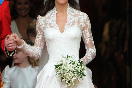 Teuerste Hochzeitskleider: Kate Middleton - ca. 300.000 €