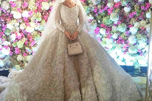 Teuerste Hochzeitskleider: Khadija Uzakhova - 25.000 €