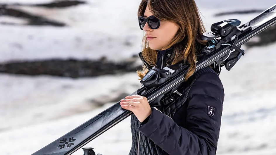 Glamour en la nieve: ahora puedes esquiar sobre cristales de Swarovski