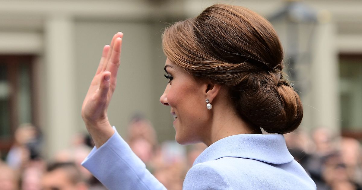 Le Secret De Kate Middleton Pour Un Chignon Parfait