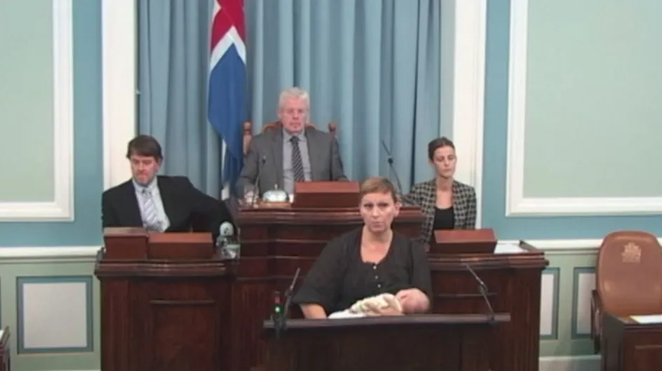 Une députée islandaise allaite en pleine séance au Parlement