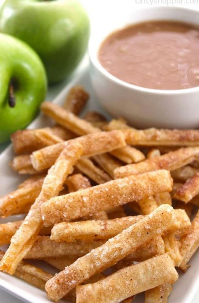 Apfel Cookie Fries