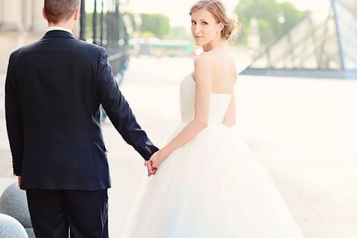 Dip-Dye Brautkleider