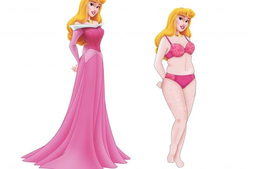 Disney-Prinzessinnen mal anders