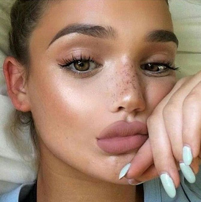 Labios mate