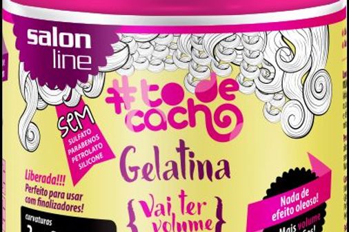 Gelatina vai ter volume sim!, Salon Line, R$ 16