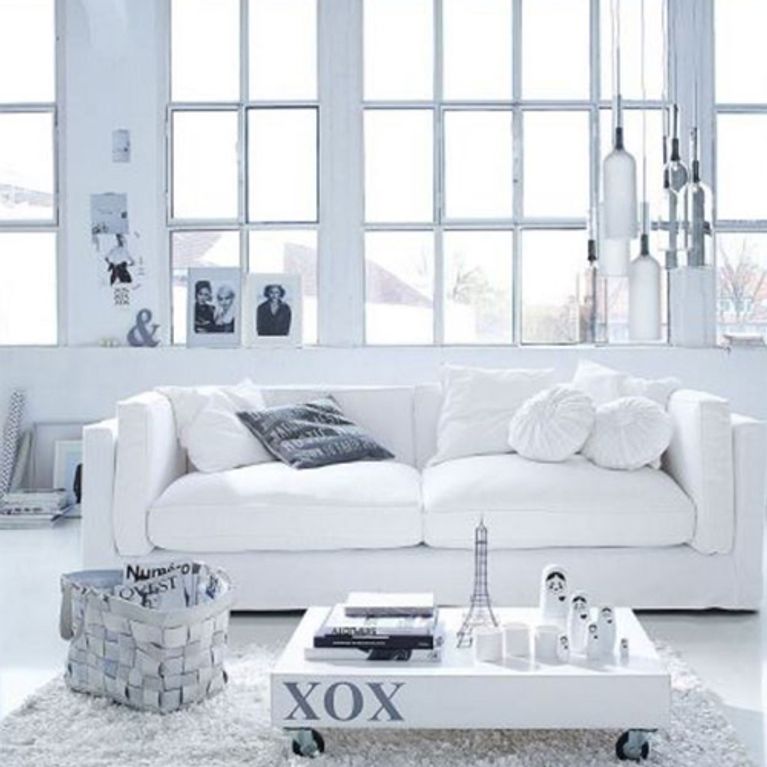 Stylische Wohnideen in Silber und Weiß für euer gemütliches Zuhause