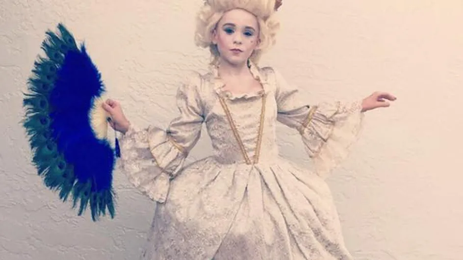 Ce petit garçon s'est déguisé en Marie-Antoinette pour Halloween et c'est CANON (Photos)