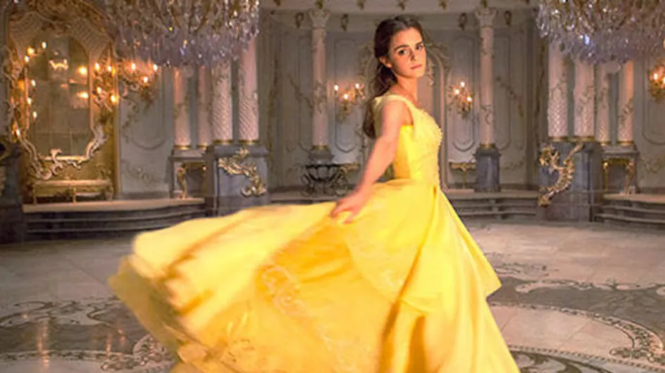 Séquence émotion : les nouvelles photos de la robe d'Emma Watson dans la Belle et la Bête