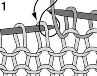 Stricken lernen: linke Maschen