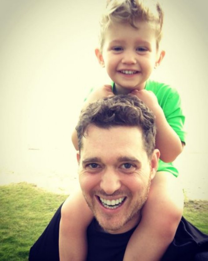Michael Bublé son fils de 3 ans atteint d'un cancer à l'âge