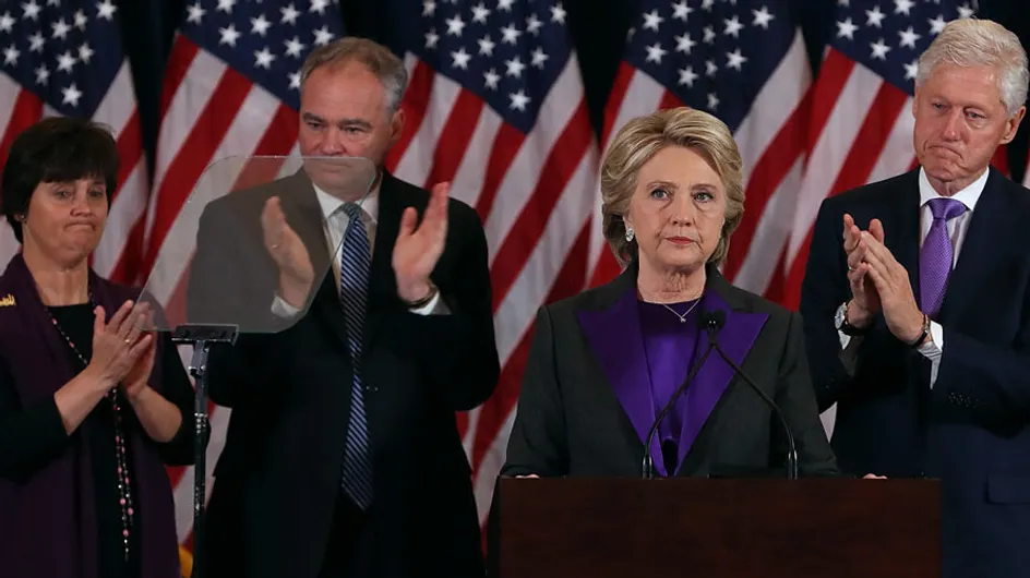 Hillary Clinton: "Todavía no hemos roto el techo de cristal, pero algún día, alguien lo hará"