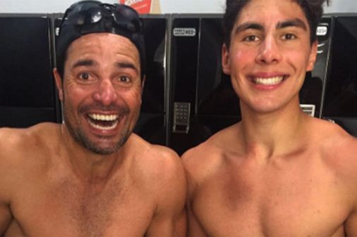 Chayanne y su hijo