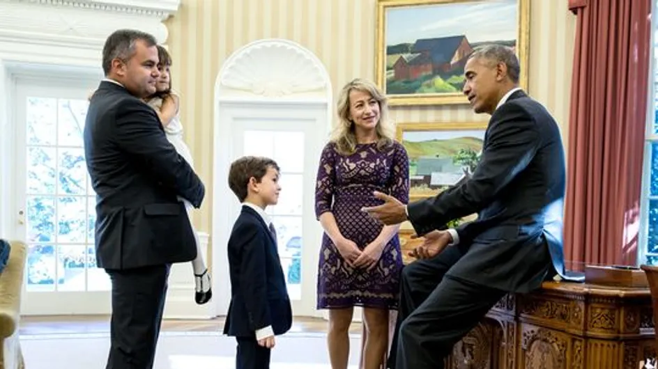 A 6 ans, ce petit garçon a rencontré Barack Obama grâce à une lettre qu'il lui a écrite (Photos)