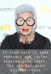 10 life lessons from 96-year-old Iris Apfel