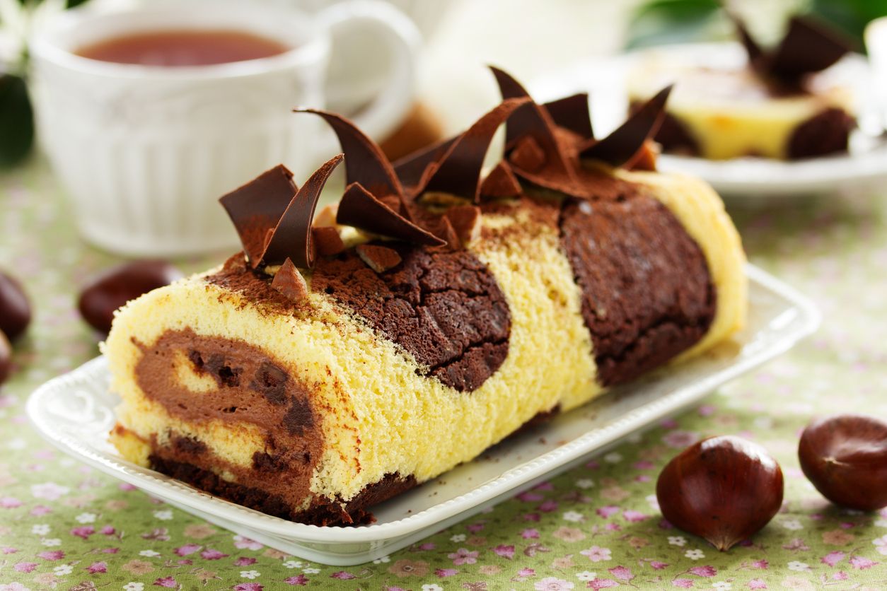 Gateau Roule Reussir Sa Recette De Gateau Roule Et Sa Buche De Noel