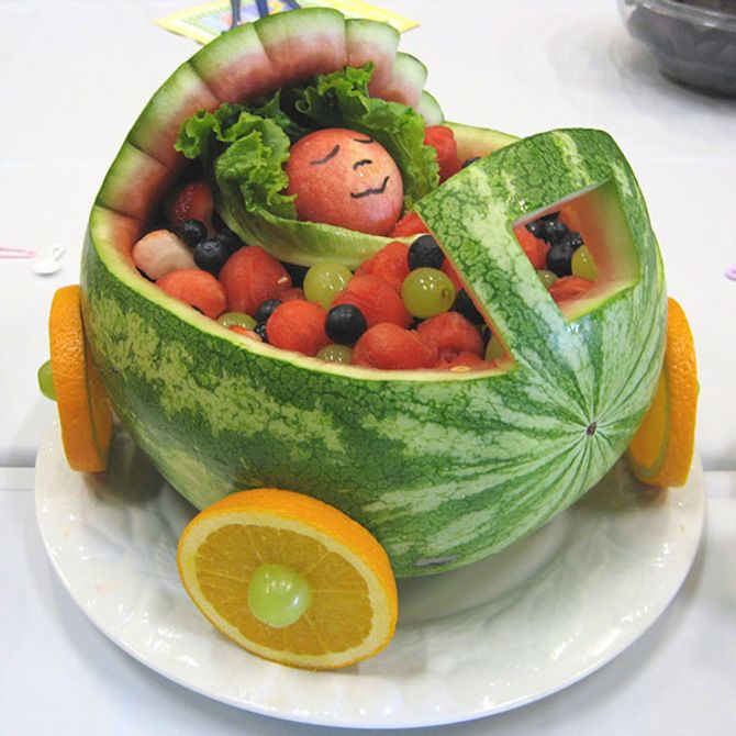 Cesta de frutas