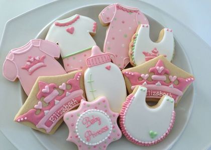 Biscoitos confeitados